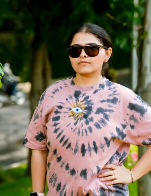 Casual Pink Printed Tshirt